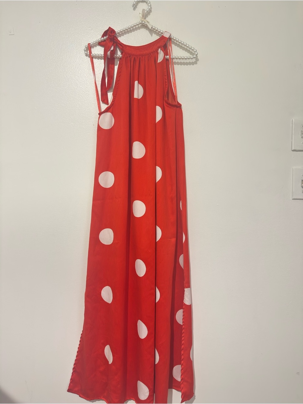 Polka Dot Maxi Dress